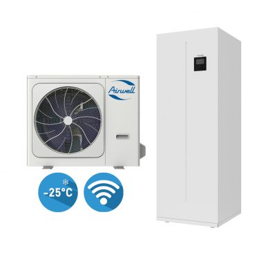 Airwell Wellea WT 10,0/10,0kW šilumos siurblys su talpa