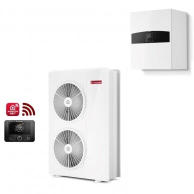 Ariston Nimbus Plus 150S T NET šilumos siurblys oras-vanduo 16,9kW