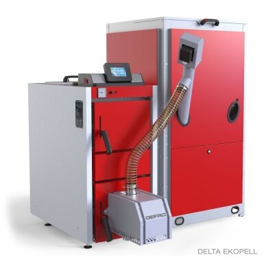 Defro Delta Ekopell 10kW granulinis katilas