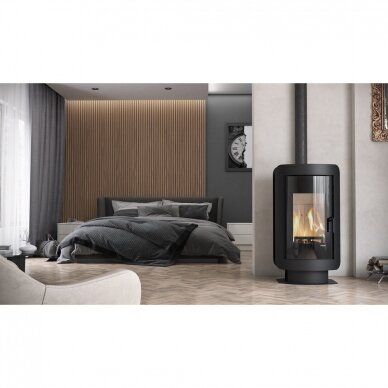 Defro Home plieninė krosnelė Oval, 9kW 1