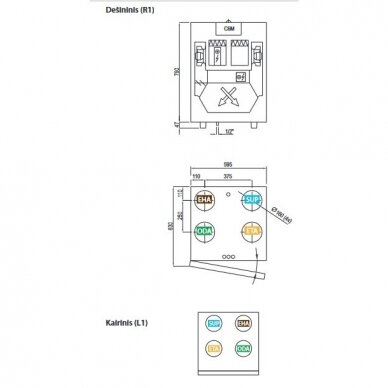 Komfovent Domekt CF 200 V C6M rekuperatorius 2