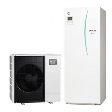 Mitsubishi Electric Zubadan PUD-SHWM80YAA / EHST20D-YM9D šilumos siurblys 8 kW