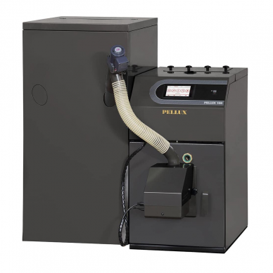 NIBE-BIAWAR, PELLUX 100 TOUCH NCS 20 kW su 300 l bunkeriu