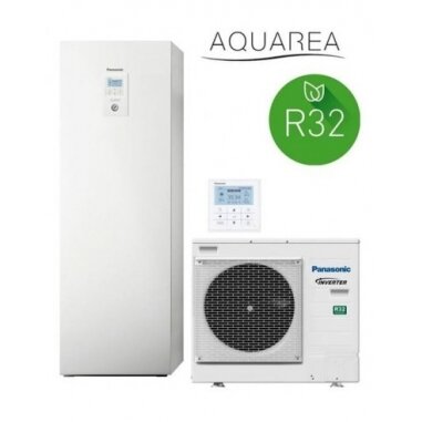 Panasonic Aquarea 5kW oras-vanduo šilumos siurblys