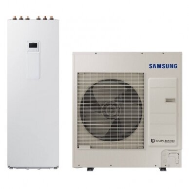 Samsung oras/vanduo šilumos siurblys 9,0/8,7kW su talpa