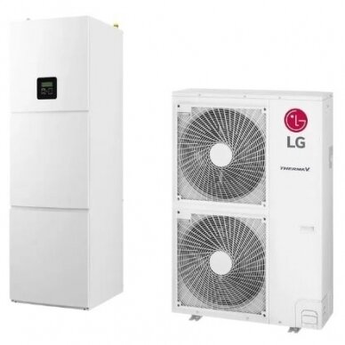 Šilumos siurblys LG Therma V HU123MRB/HN1616Y su vandens šildytuvu 12,0/10,4kW