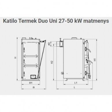 TERMEK DUO UNI KIETO KURO KATILAS 40KW 2