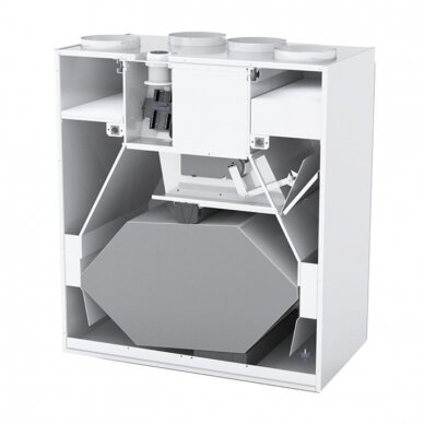 Vallox 051 MV rekuperatorius, 183 m3/val su entalpiniu šilumokaičiu 1